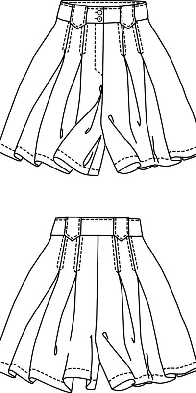 80's Bermudas or Culottes