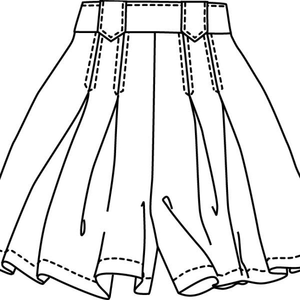 BermudasSketchBK 80's Bermudas or Culottes