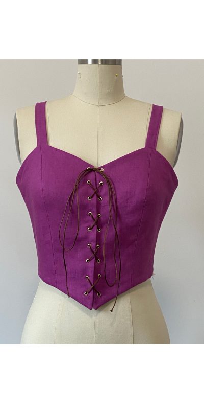 Lace-Up Bodice