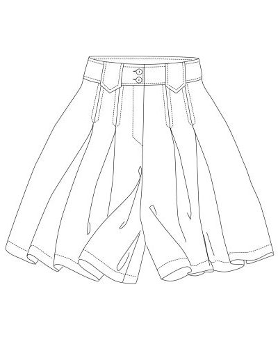 80's Bermudas or Culottes